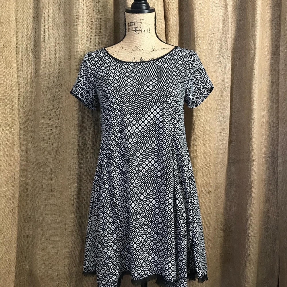 Black and White Dress